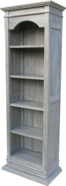Book Column Bookcase TRADE WINDS PROVENCE White Riverwash Combo Mindi