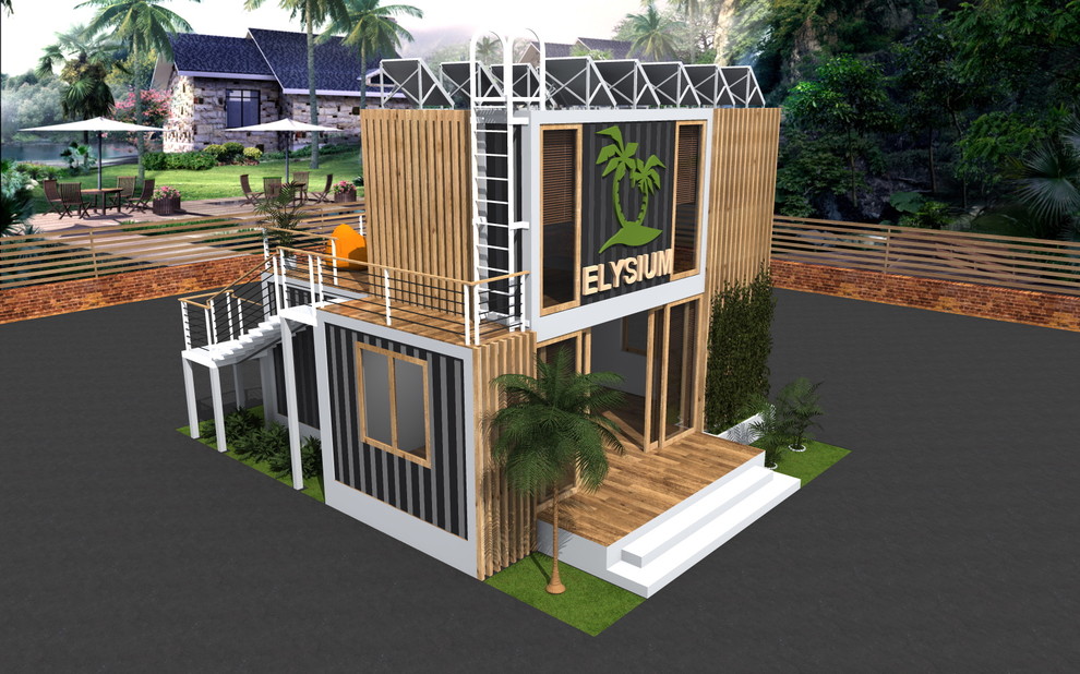 Офис из 3-х контейнеров