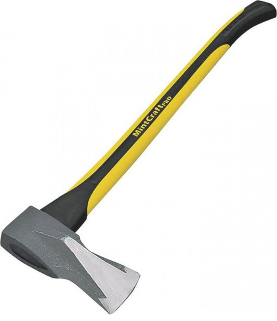 Mintcraft 34004 Wood Splitting Maul With Fiberglass Handle, 4.5 lb