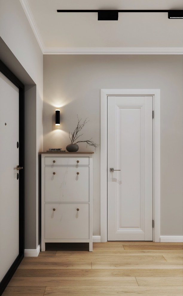 Дизайн 1-комнатной квартиры в ЖК «Приморский квартал»