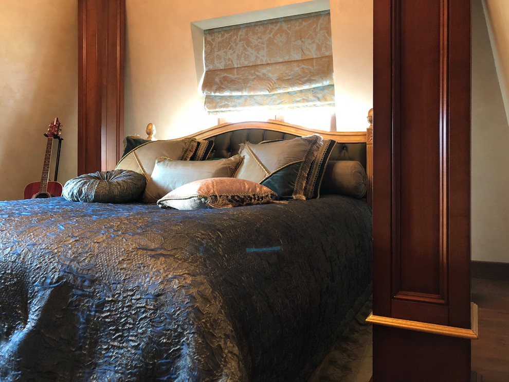 Спальни под мансардной крышей