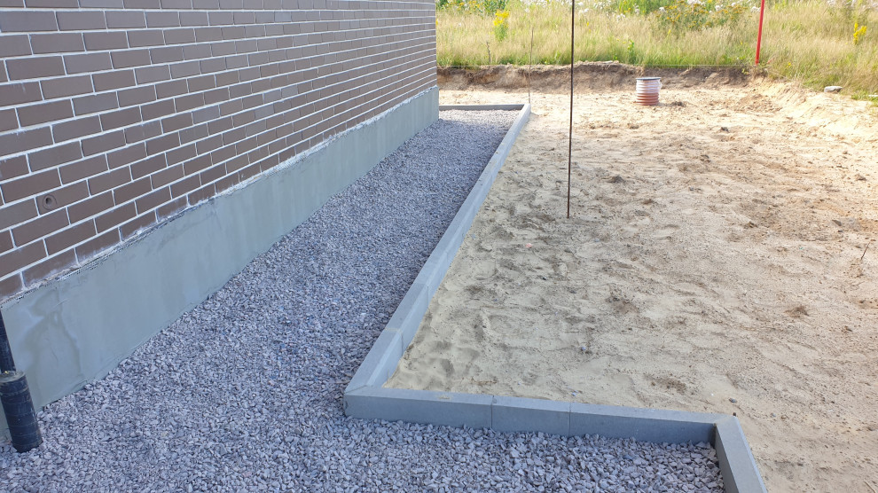 Благоустройство участка загородного дома, устройство дренажа и водоотведение