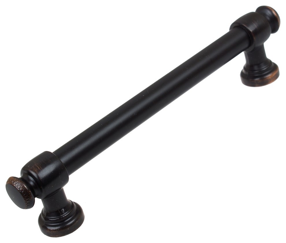 5" Center Modern Steel Euro Bar Pull Traditional