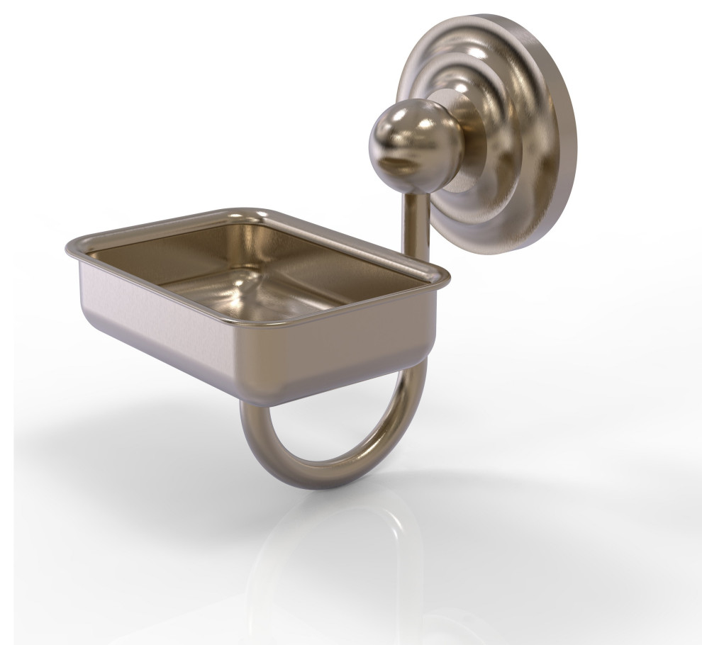 Prestige Que New Collection Wall Mounted Soap Dish, Pqn-Wg2-Pew