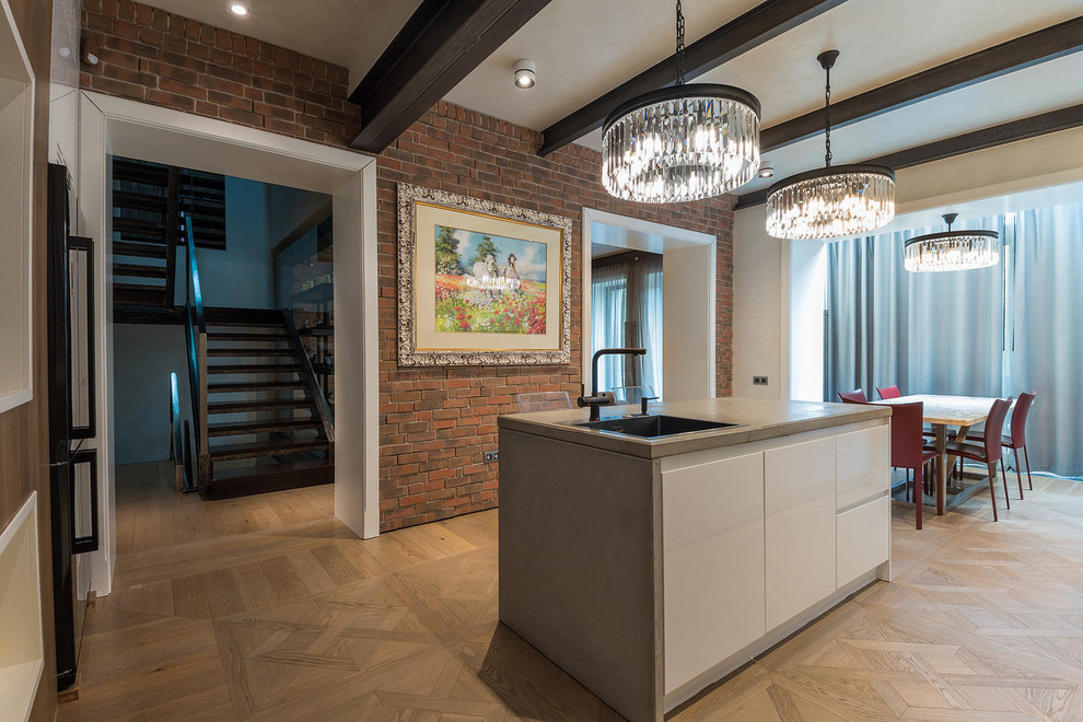 Дуплекс с элементами лофта