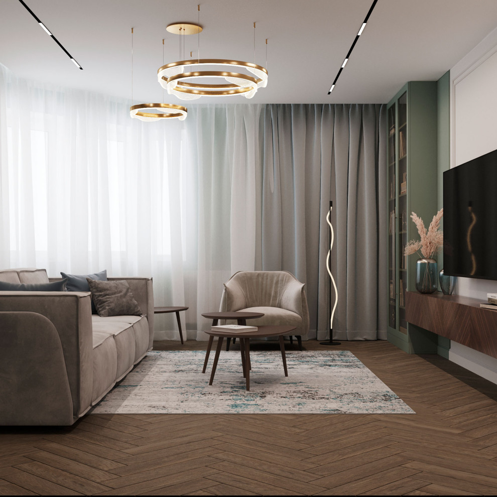 Дизайн-проект трехкомнатной квартиры