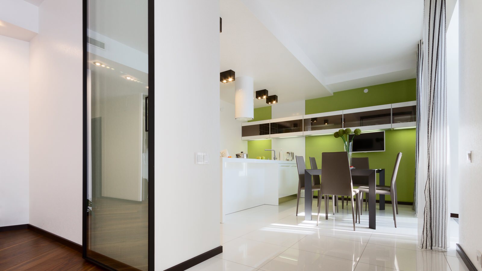 Трёхкомнатная квартира.