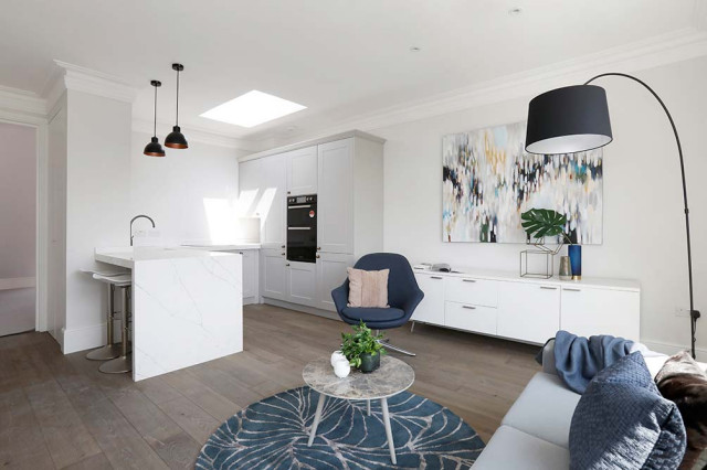 Living Spaces contemporain-salon