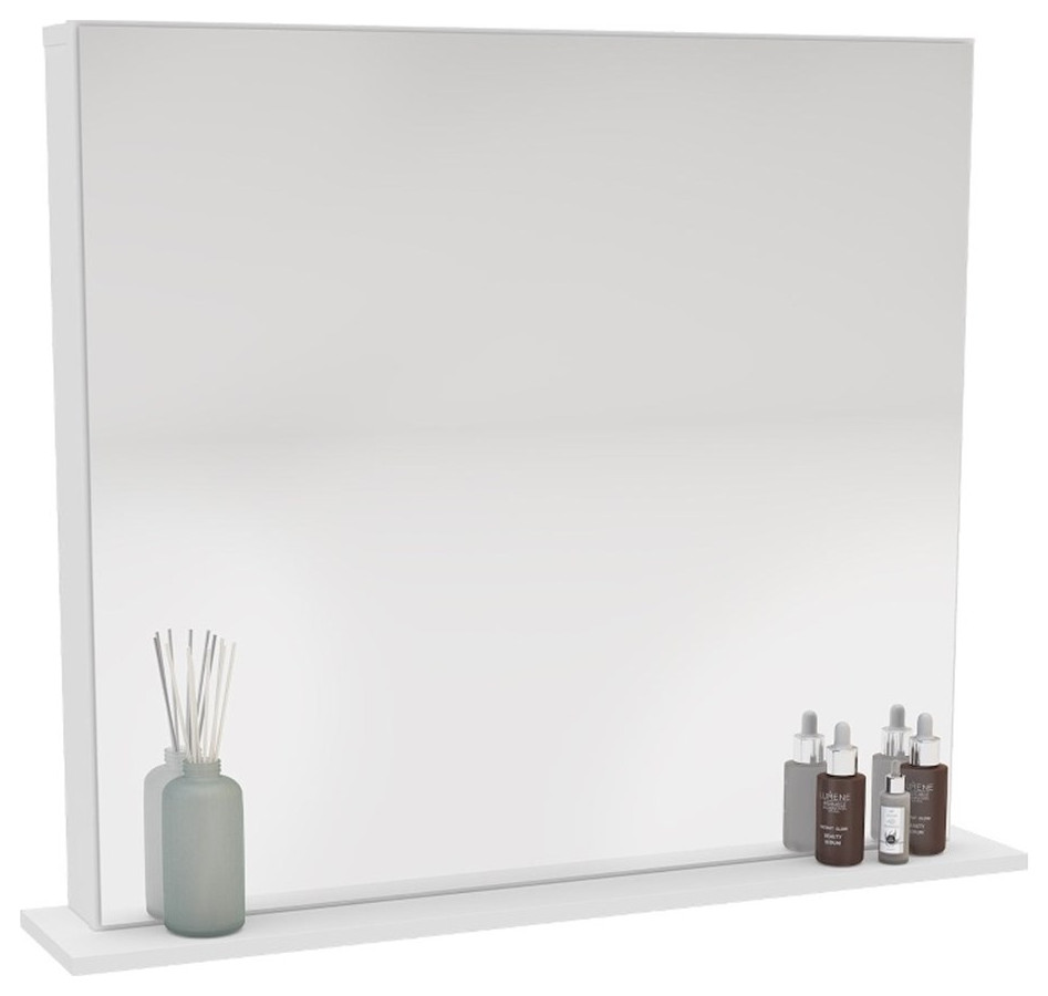 Boahaus Alanya Vanity Desk Mirror Transitional Bedroom & Makeup