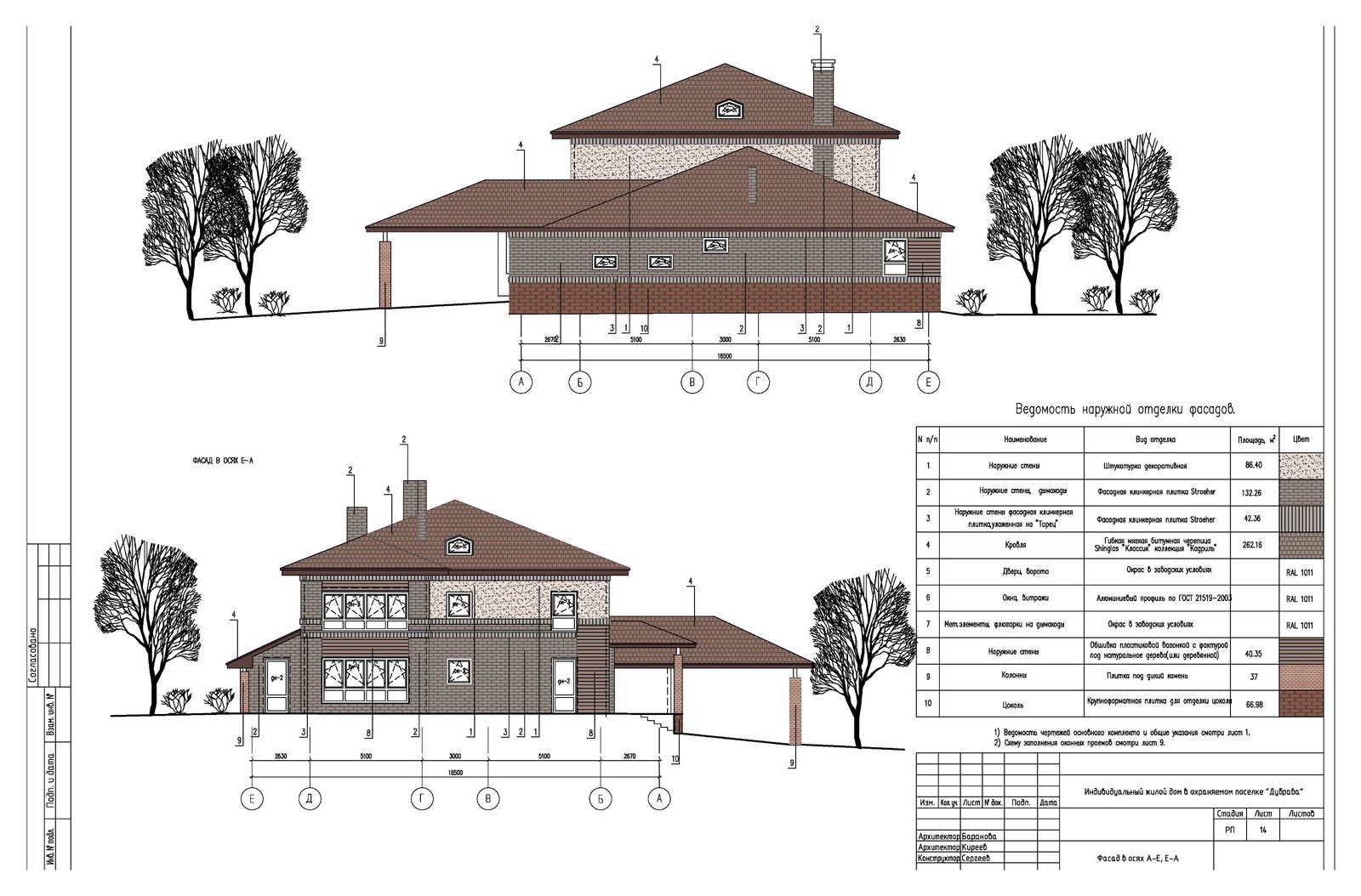Жилой дом."Дубрава" коттеджный поселок