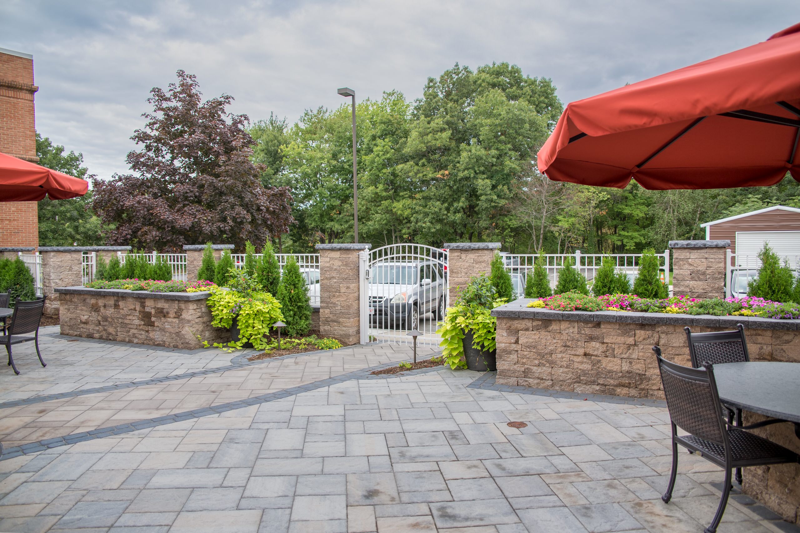 Weymouth Massachusetts Courtyard