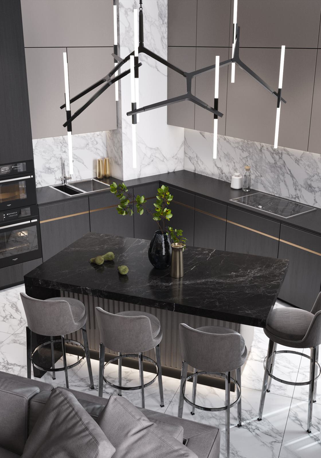 Квартира для супружеской пары и двух взрослых сыновей