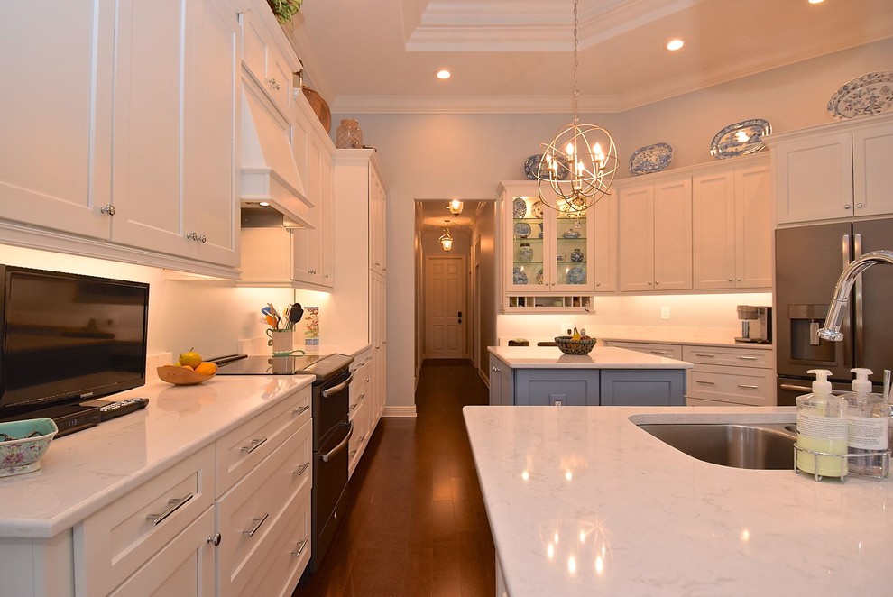 Kitchen - transitional kitchen idea in Tampa