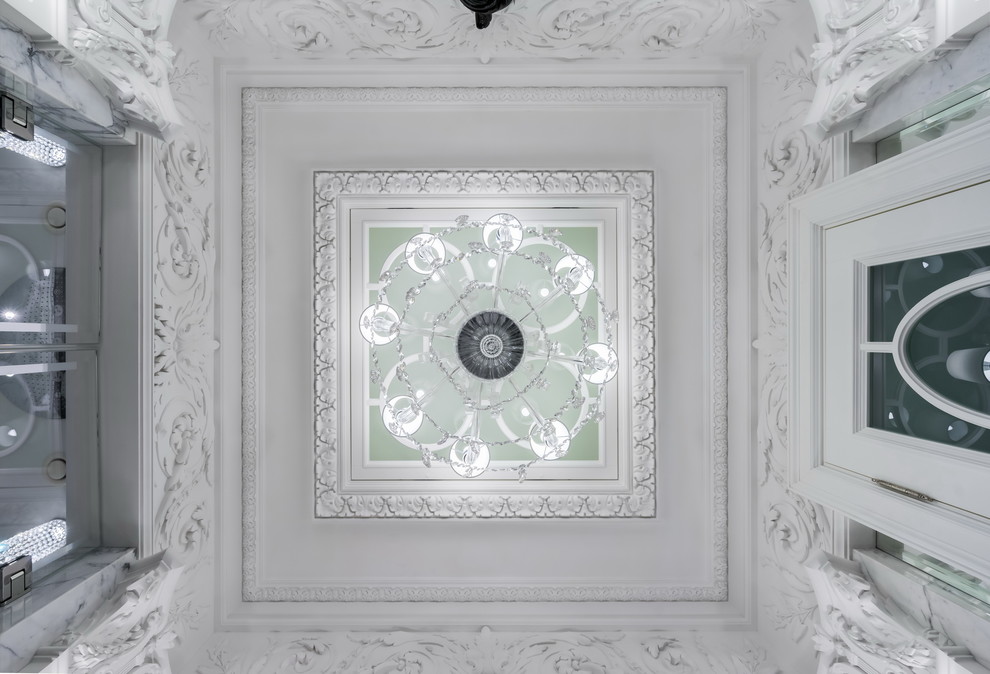 Интерьер квартиры в стиле современной классики с элементами Ар-Деко в Петербурге