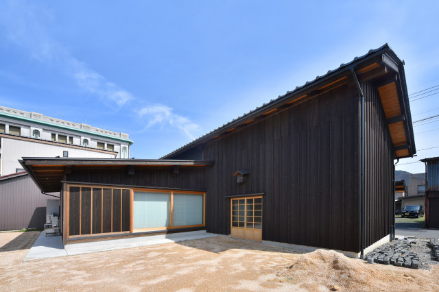 町家の家 giapponese-moderno-facciata