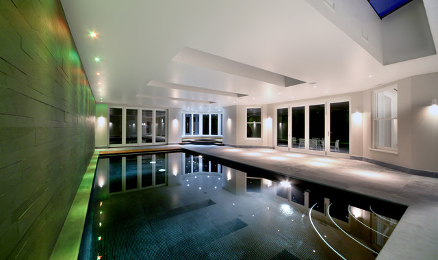 Surrey Mansion contemporary-pool