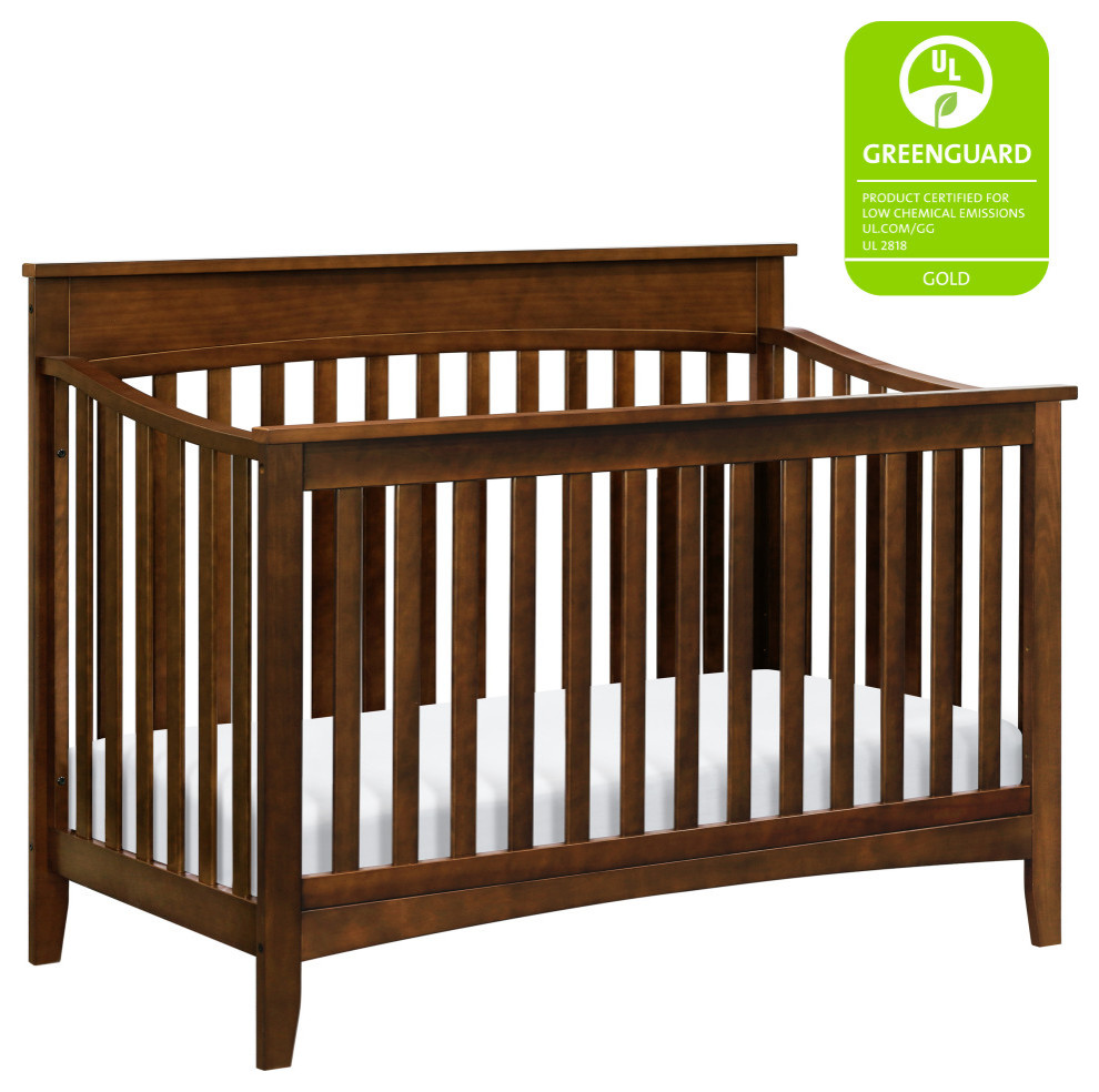 chestnut baby crib
