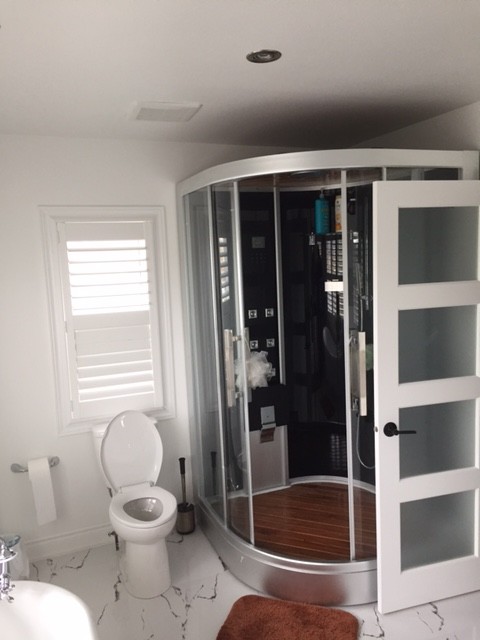 En-suite 4 pcs bathroom renovation May 2017 (Before & After)