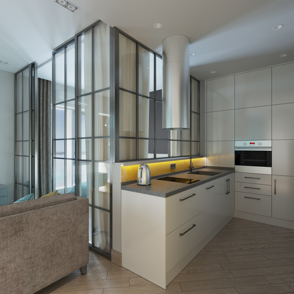 Современное пространство с элементами минимализма