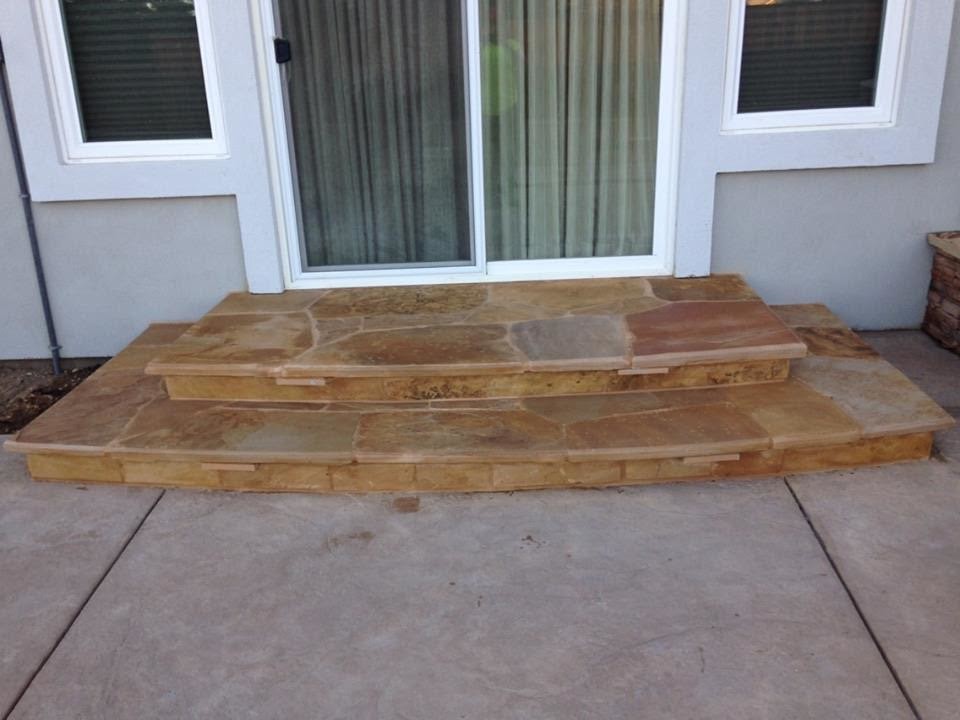 Stamped Concrete Steps