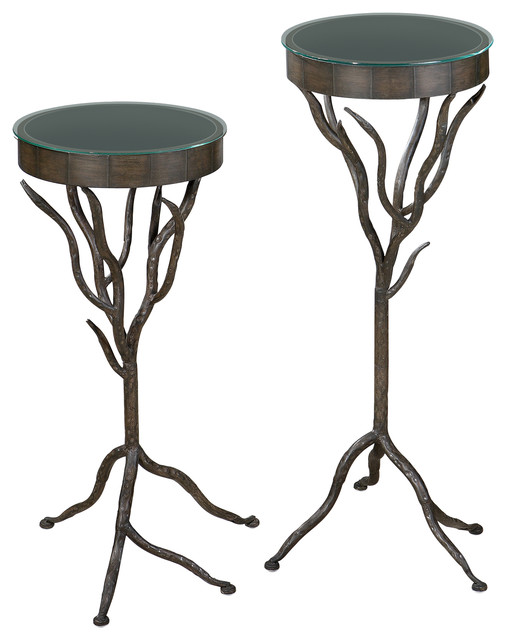 Uttermost Esher Plant Stands Set/2