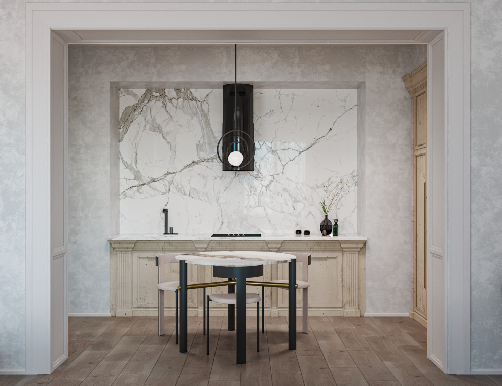 Санузел по проекту студии дизайна "Tribute-Interiors"