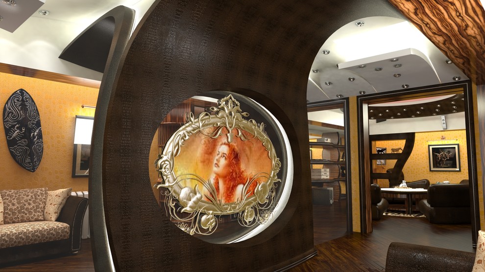 Интерьер комнаты отдыха в офисе