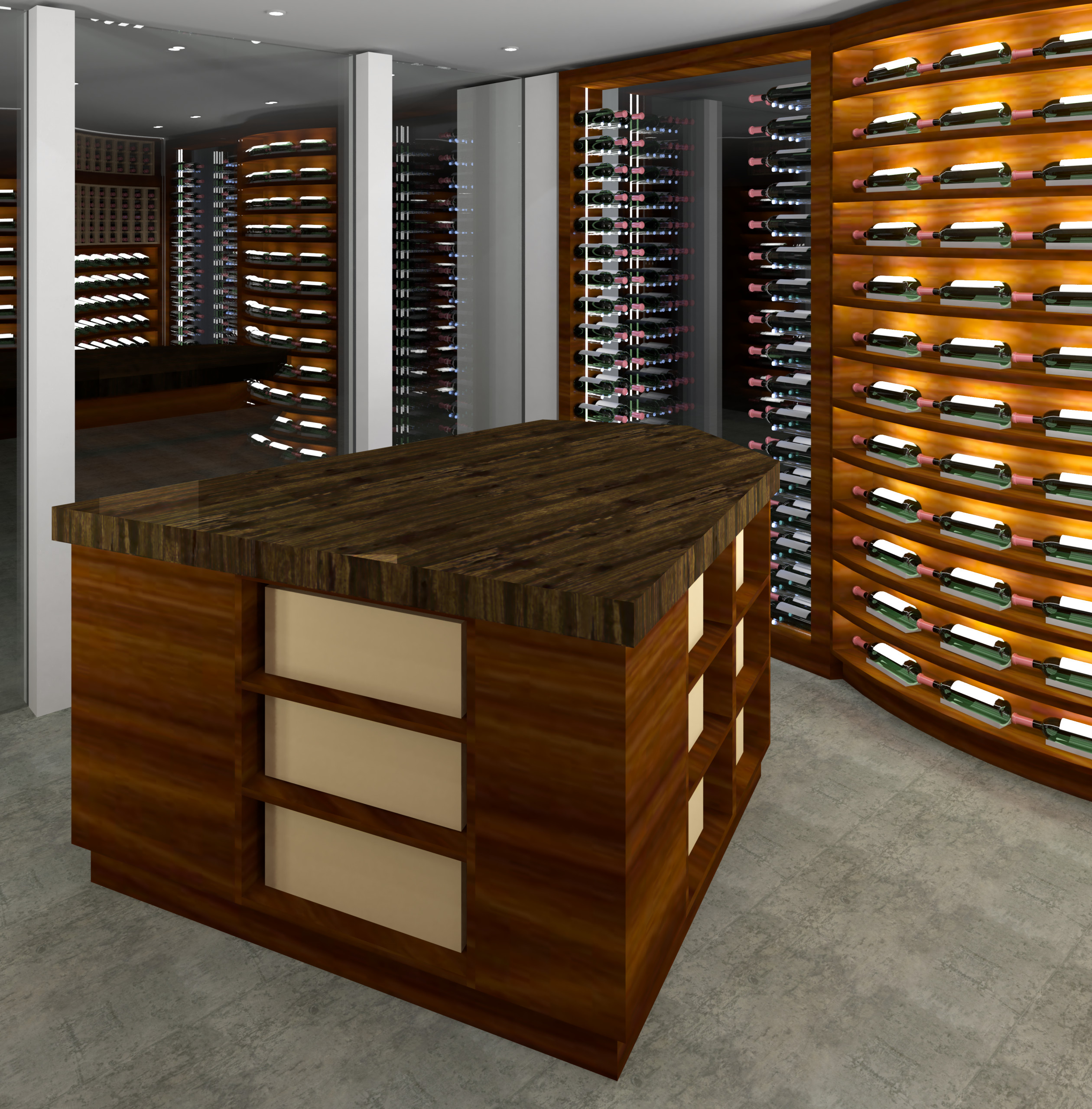 Customized Wine Cellars