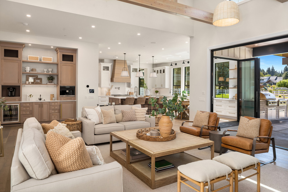 Silver Spurs - Transitional - Living Room - Seattle - by Enfort Homes ...