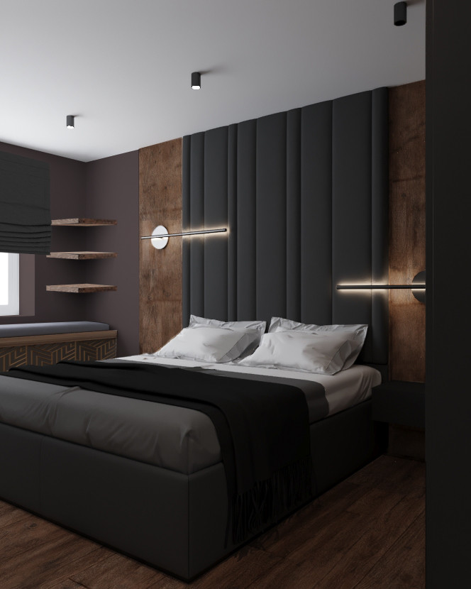 Проект для холостяка 45 кв