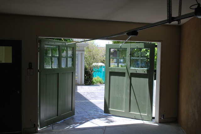 Out Swing Carriage Garage Doors Traditional Shed San