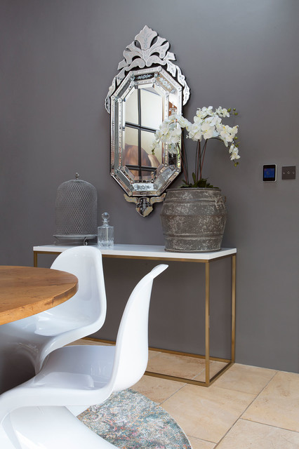 Cotwalds Cottage eclectico-comedor