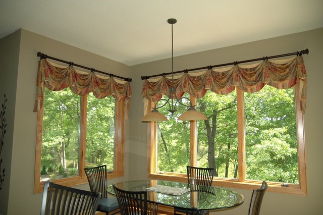 Custom Drapes american-traditional-kitchen