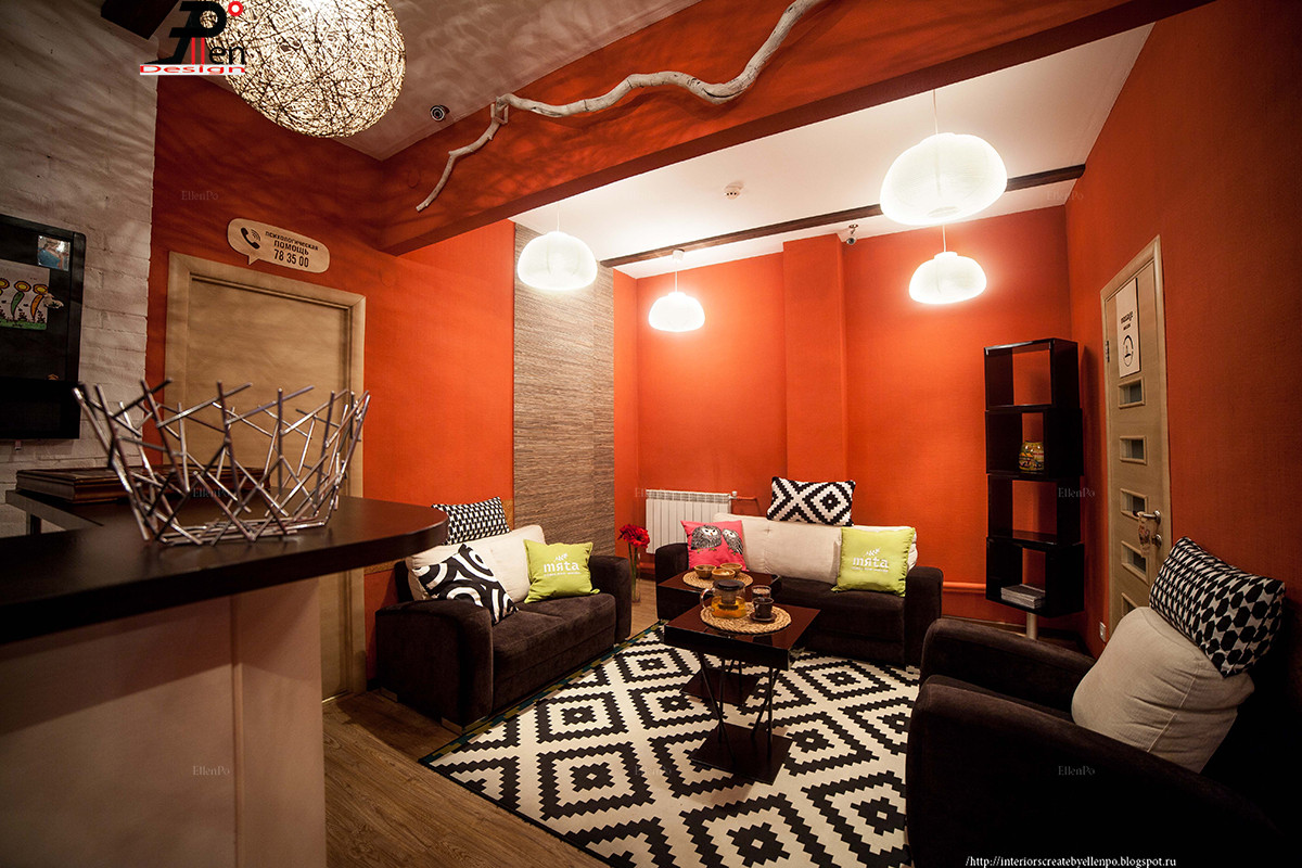 Дизайн студии Йоги и массажа Мяtа