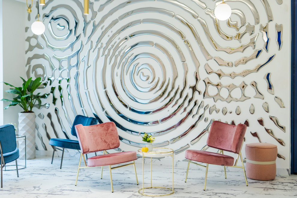 The stunning Alternative Interference wall decor - Modern - Living Room ...