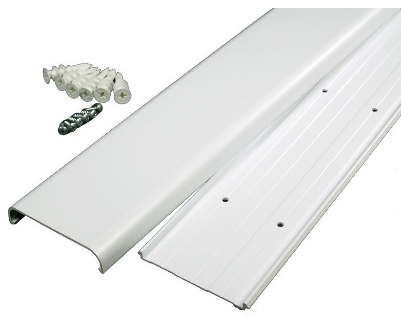 Wiremold® C30 Flat Screen Television Cord Cover Kit, White Transitional Electrical Supplies