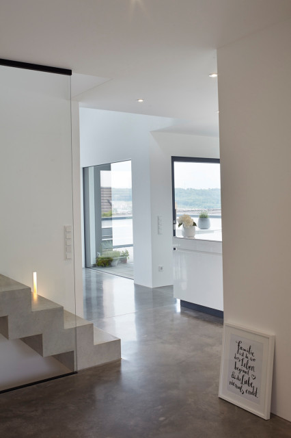 Haus S-W moderno-ingresso