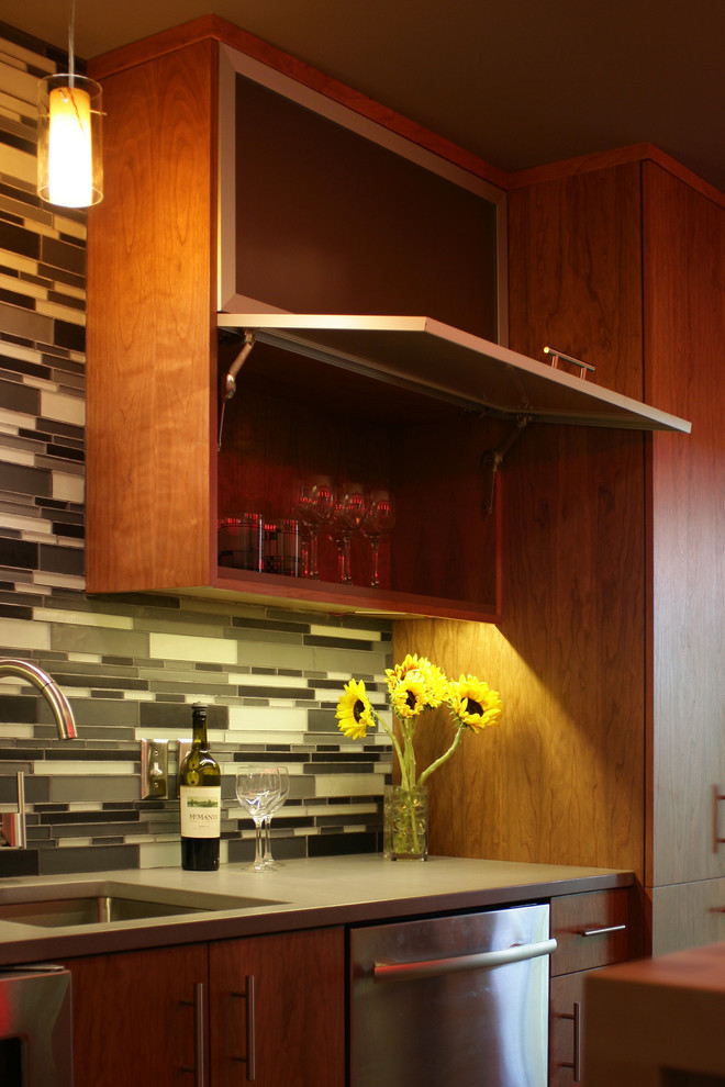Basement Suite: Bar and Storage