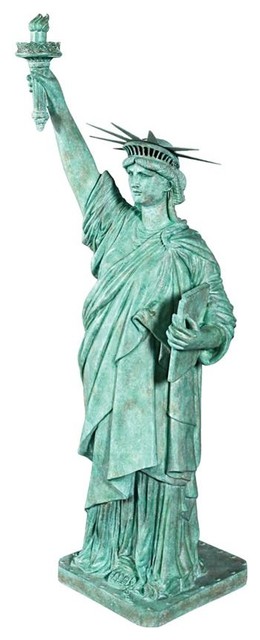 Decorative Objects, Statue Of Liberty Garden Ornament