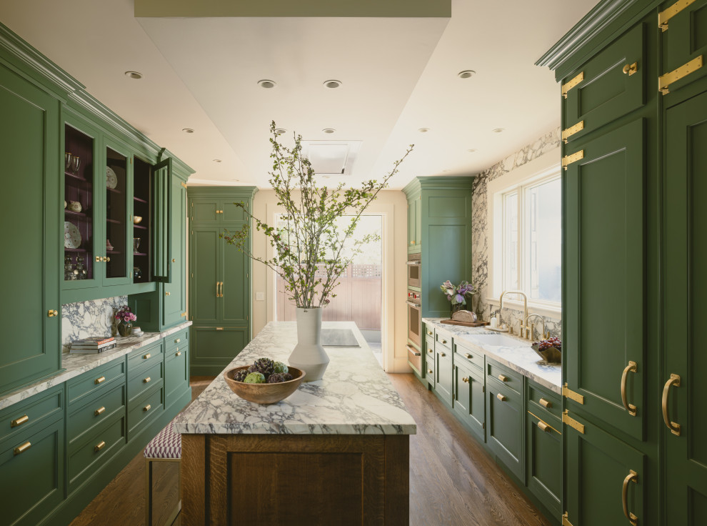 Colorful Urban Oasis - Traditional - Kitchen - San Francisco - by ...