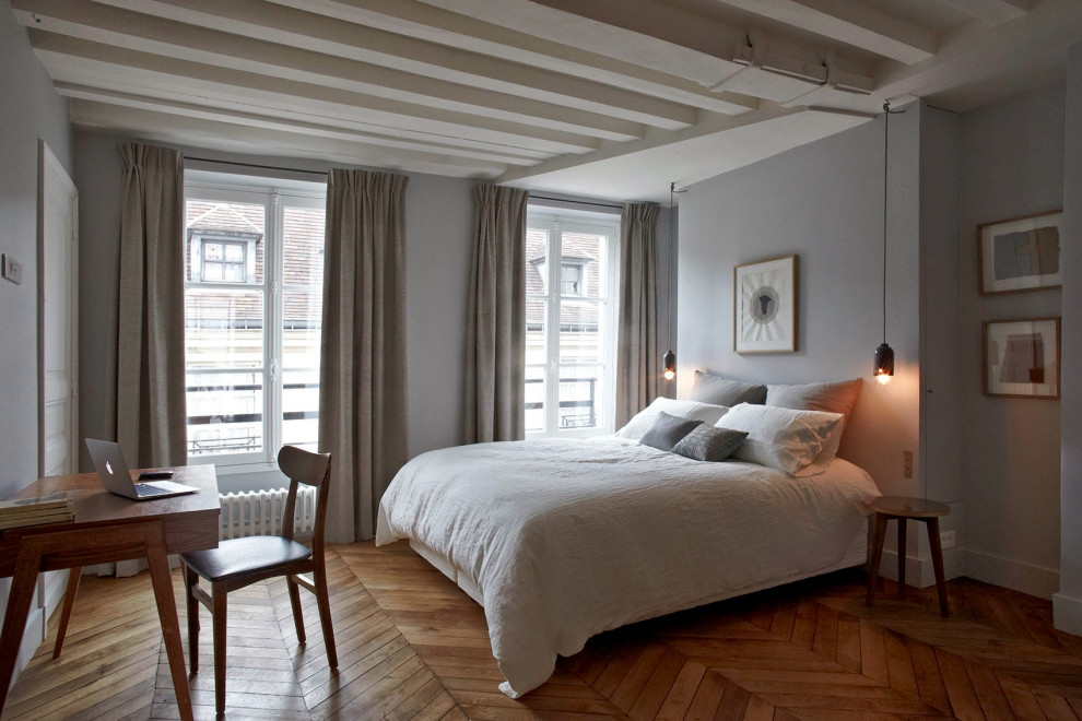 Retro Schlafzimmer in Paris