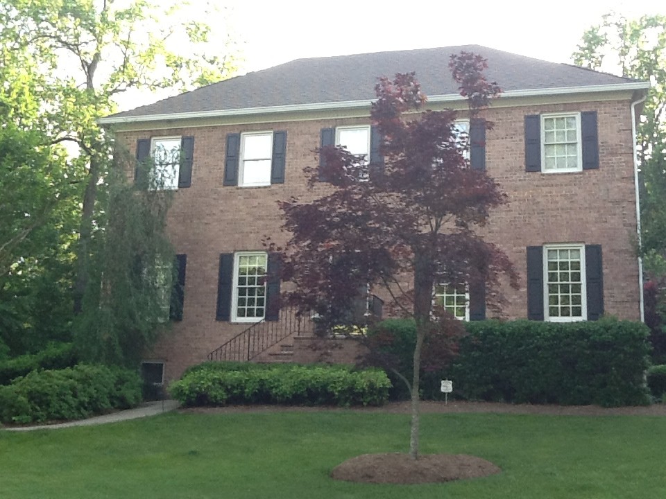 Homes built around Chapel Hill, North Carolina