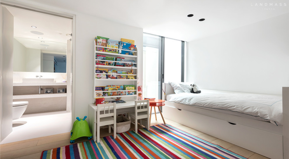 Photo of a modern kids' room in London.