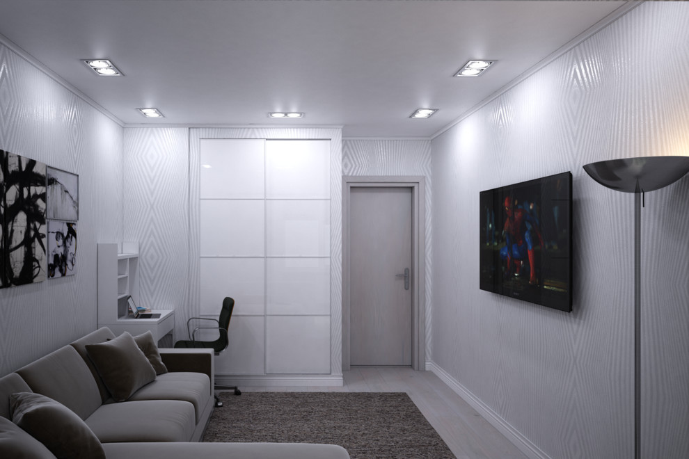 Четырехкомнатная квартира в современном стиле в Клину