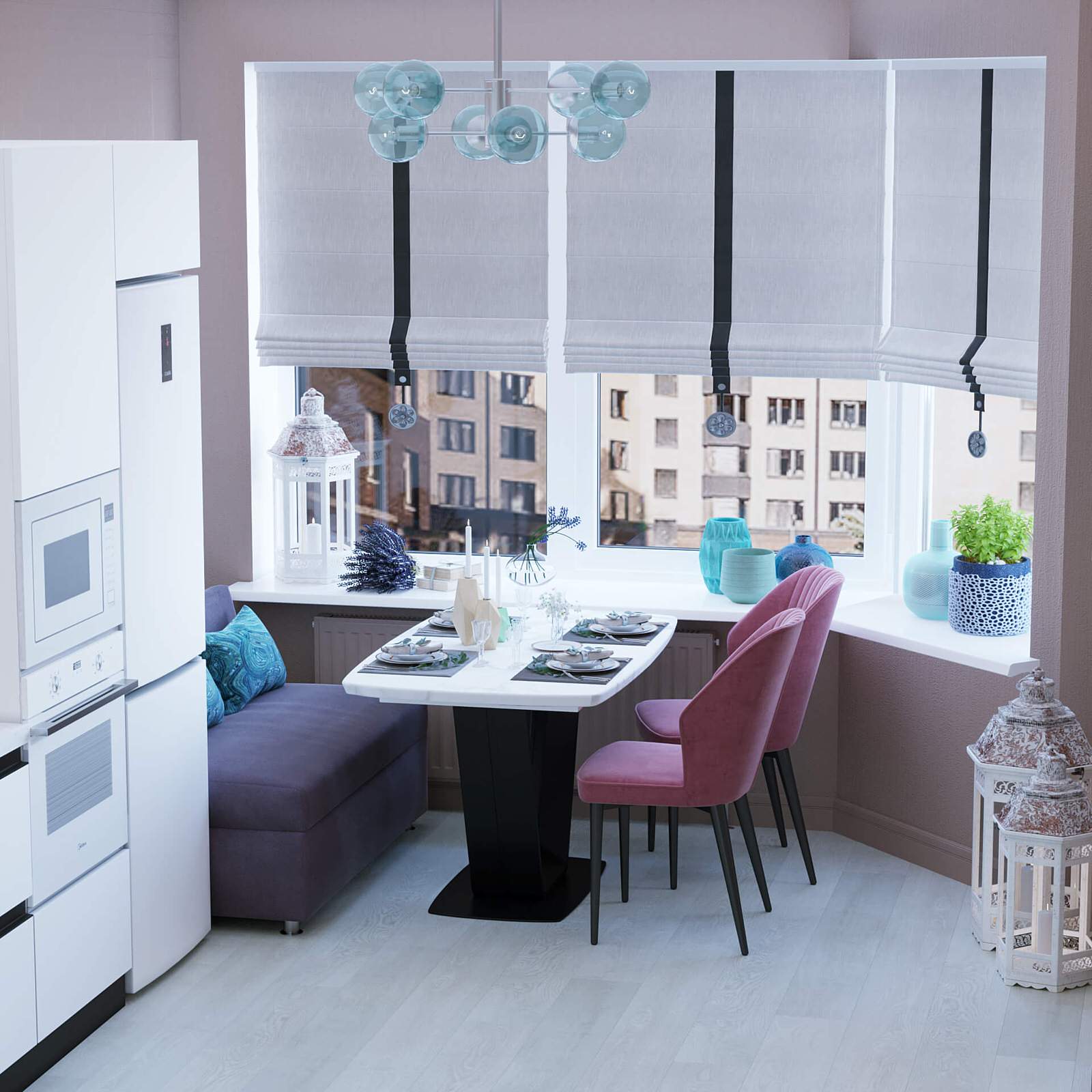 Дизайн двухкомнатной квартиры в современном стиле