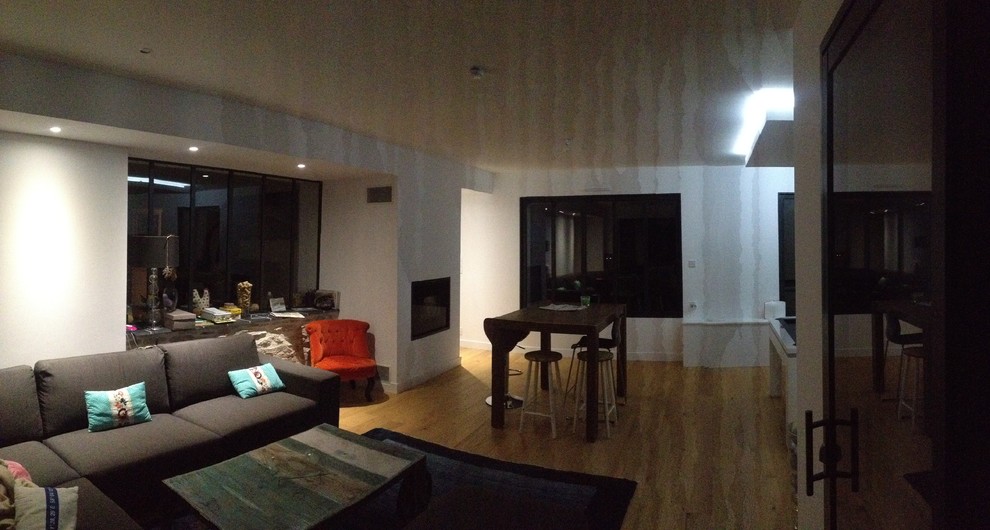 Réorganisation de l’espace et extension d'une maison