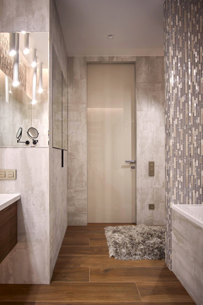 Ванная комната 8,5 кв.м. 2022 г. Фотографии.