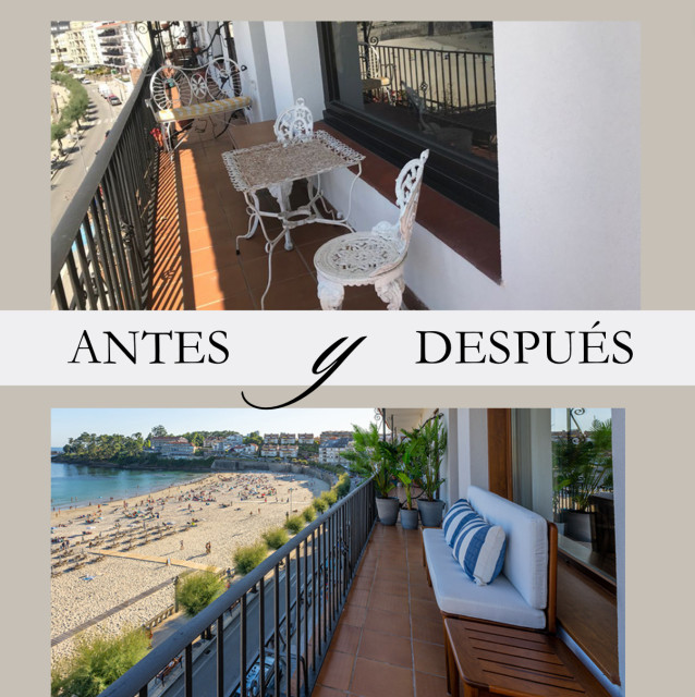Antes & Despu&eacute;s Lazos con el Mar coastal-deck