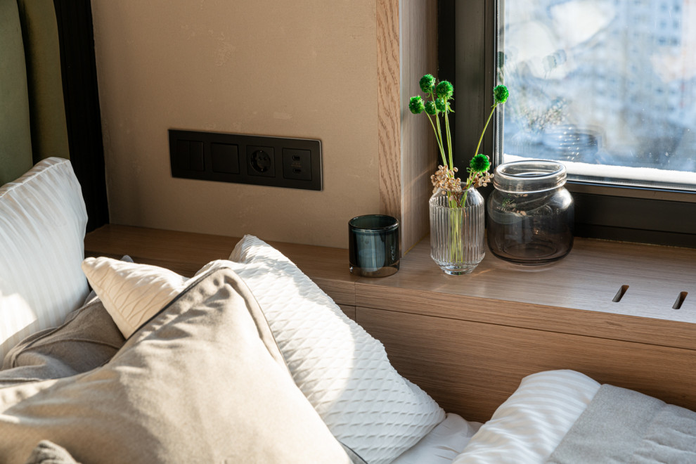 Спальня с видом на Бали