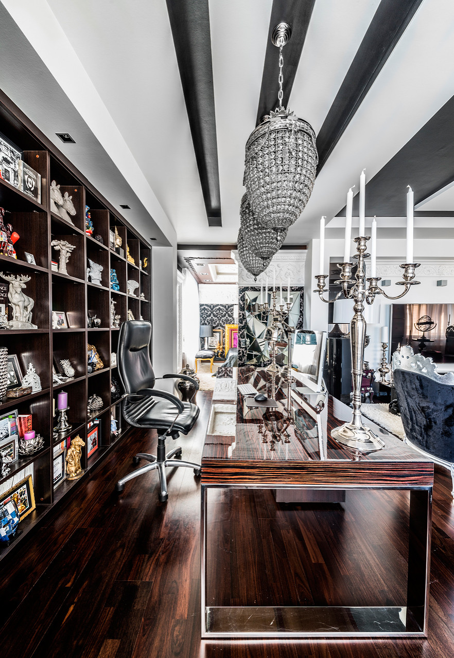 Съёмка интерьера квартиры в стиле фьюжн.